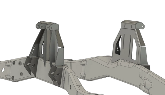 1999-2006 Chevy / GMC - GMT800 1500 - Stand Alone Shock Tower Pair Zona Motorsports