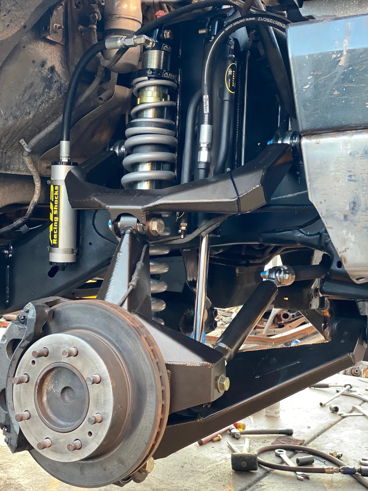 D FORCE VS-50　00X ADS 2.5” x 10” Coil Over Racing Shocks - Pair - Zona Motorsports